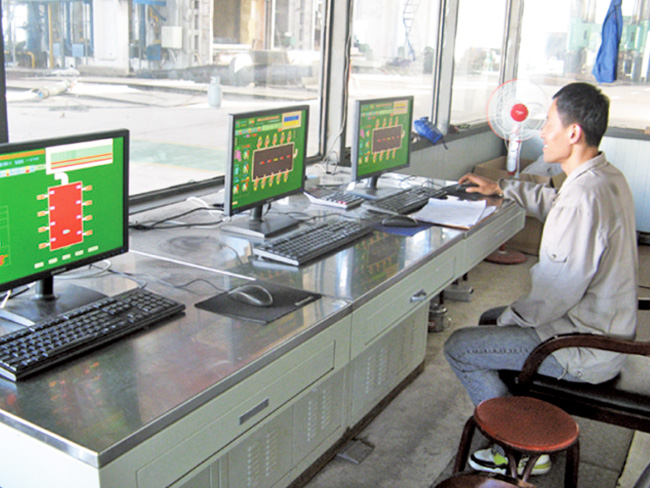 全自動(dòng)加熱爐、正火爐操作室